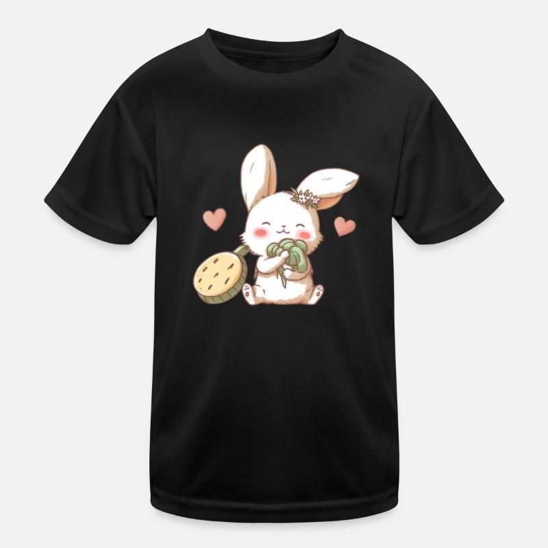rabbit all cabbage Kids Functional T-Shirt
