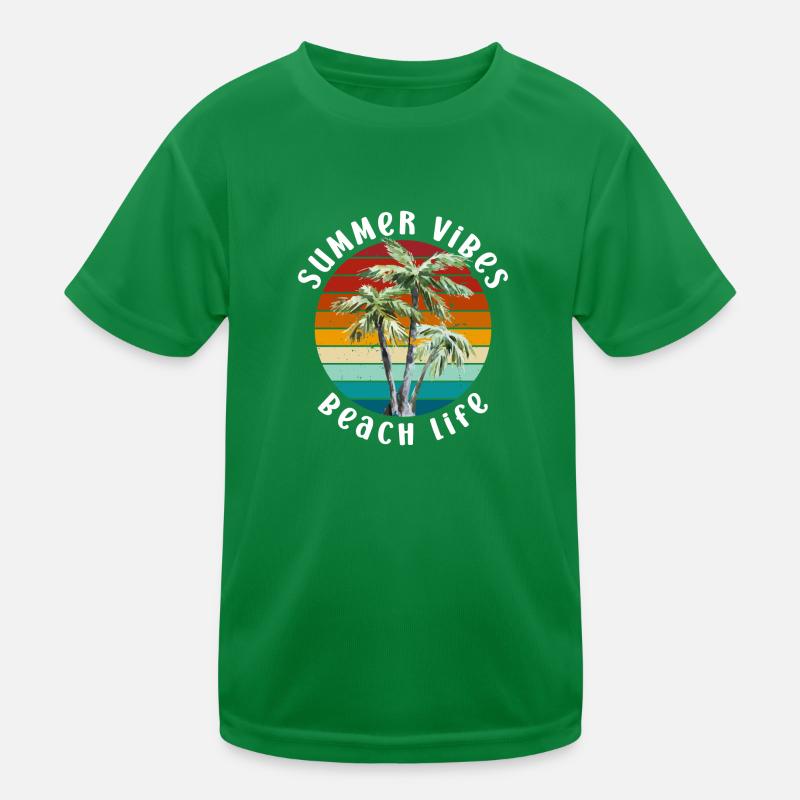 Plongée en mer sur plage T-shirt sport Enfant