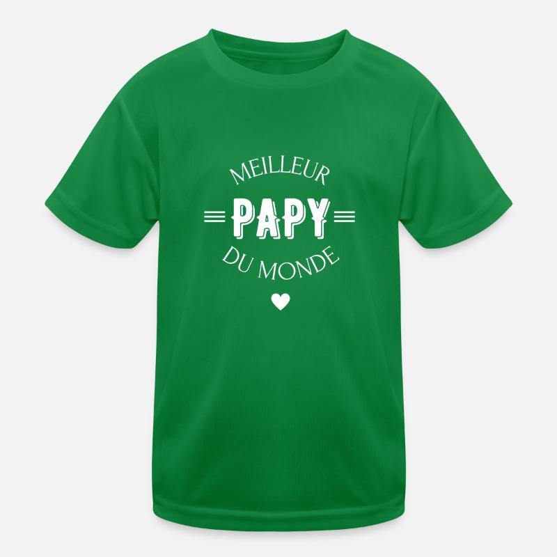 meilleur papy du monde T-shirt sport Enfant