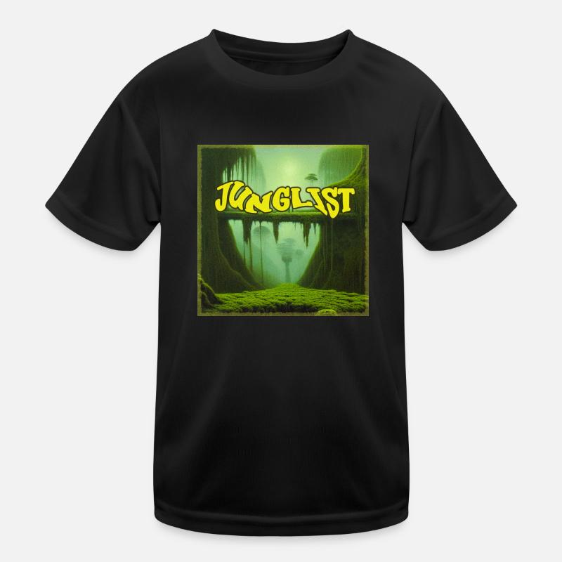 JUNGLIST Kinder Funktions-T-Shirt