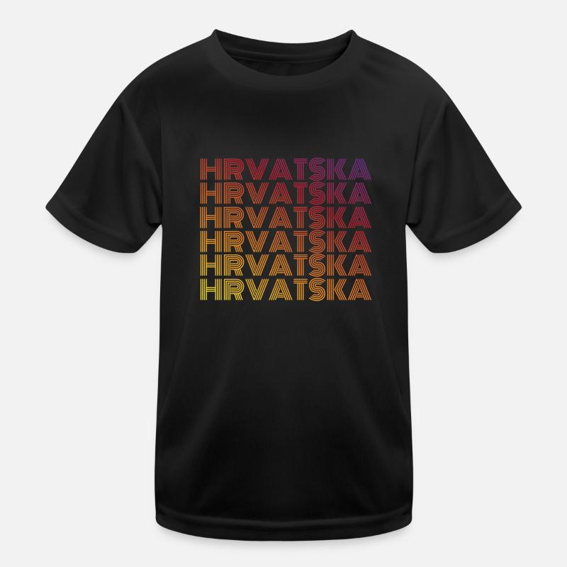 Hrvatska Millésime T-shirt sport Enfant