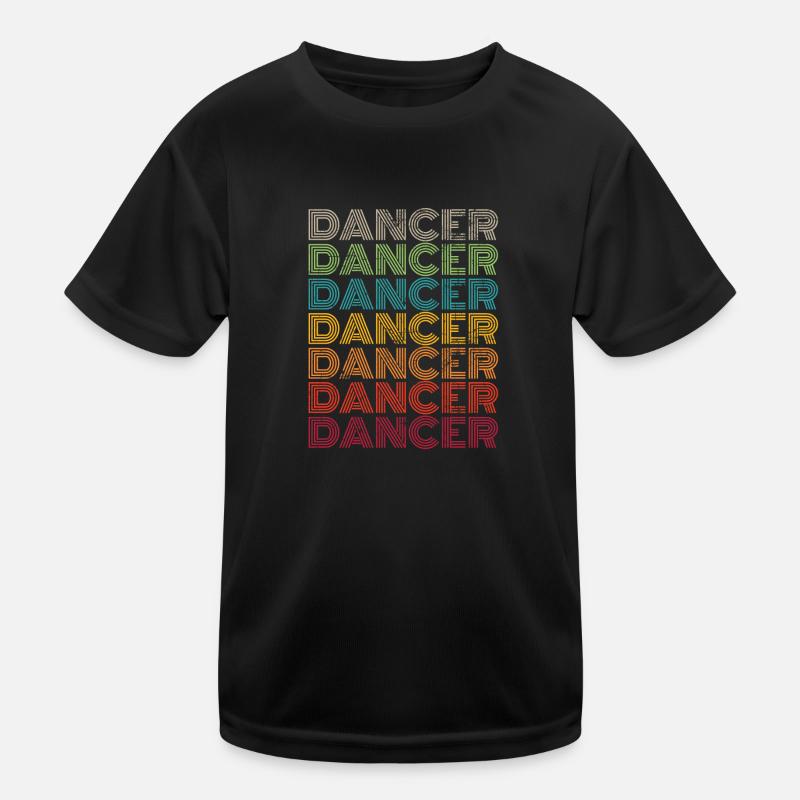 Dancer Retro Kids Functional T-Shirt
