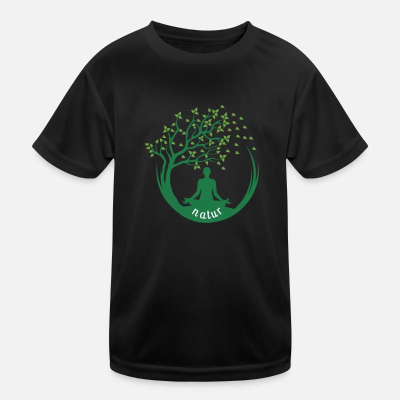 Nature Kinder Funktions-T-Shirt