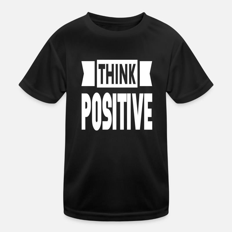 Think Positive Kinder Funktions-T-Shirt