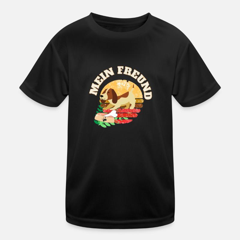 Mein kleiner Beagle Freund Kinder Funktions-T-Shirt