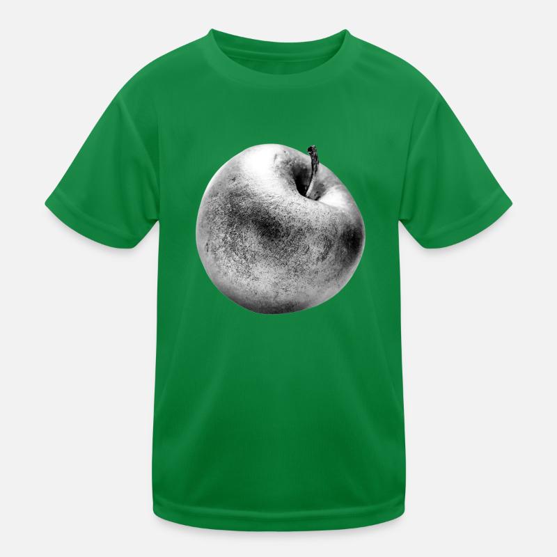 Silver Apple Kids Functional T-Shirt