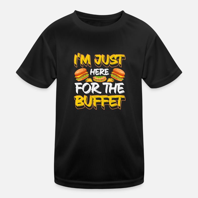 Buffet Counter Meal Delicacies Kids Functional T-Shirt