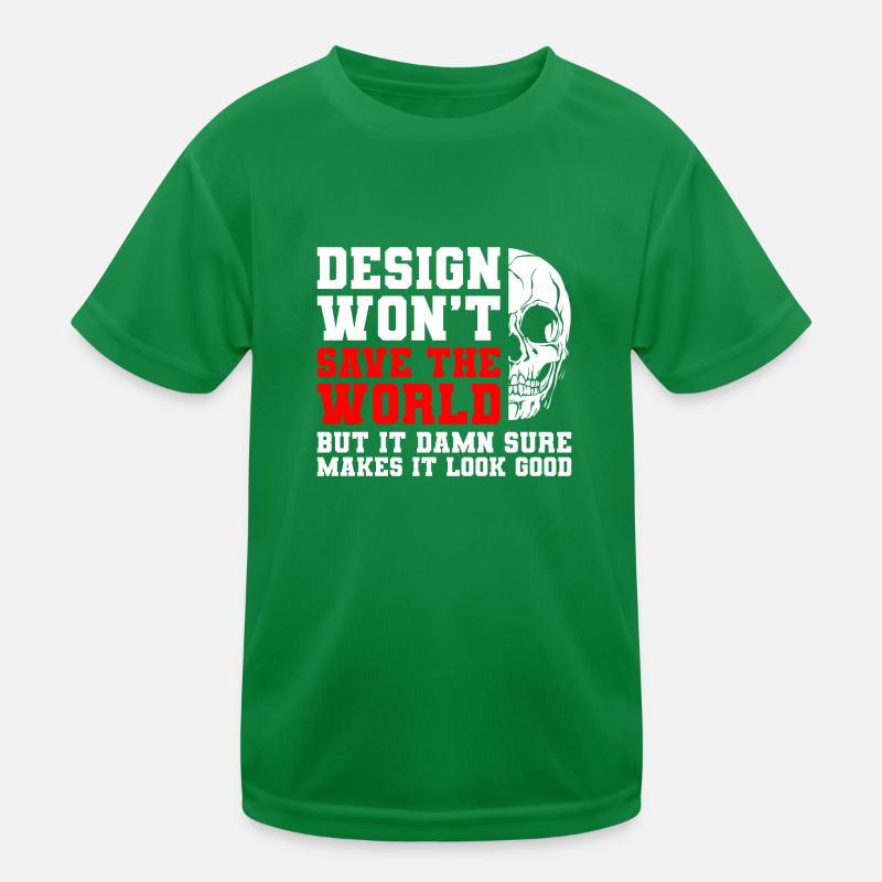 Designer Designer Graphiste T-shirt sport Enfant