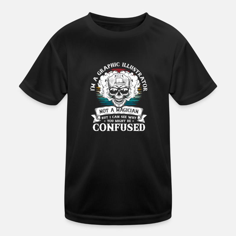 Designer Graphiste Graphiste T-shirt sport Enfant
