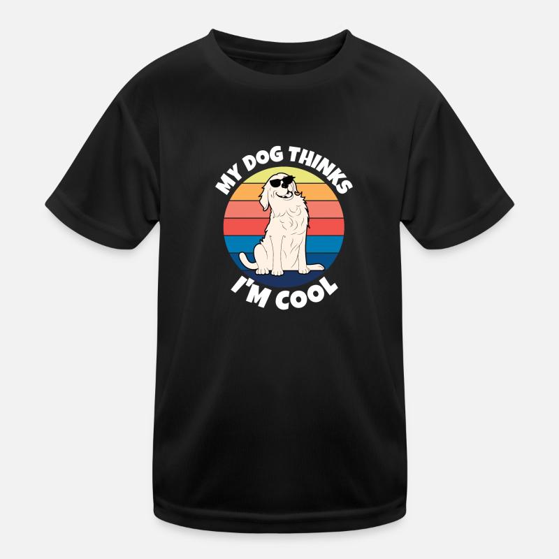 Cooler Hundebesitzer Hundefreund Spruch lustig Kinder Funktions-T-Shirt