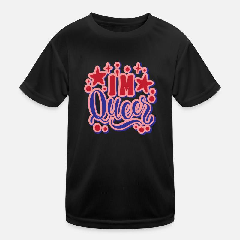 I ́m Queer Kids Functional T-Shirt