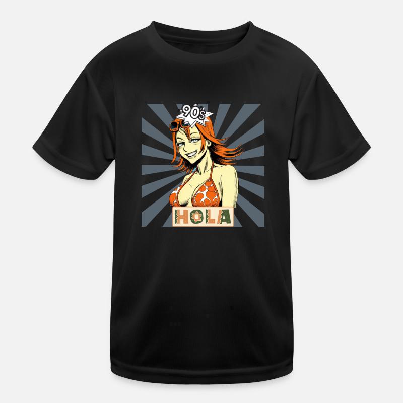 Hola Frau Kinder Funktions-T-Shirt