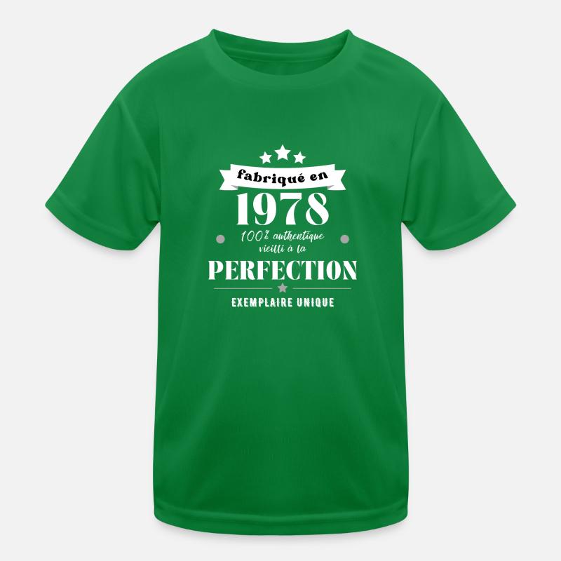 fabriqué en 1978 T-shirt sport Enfant