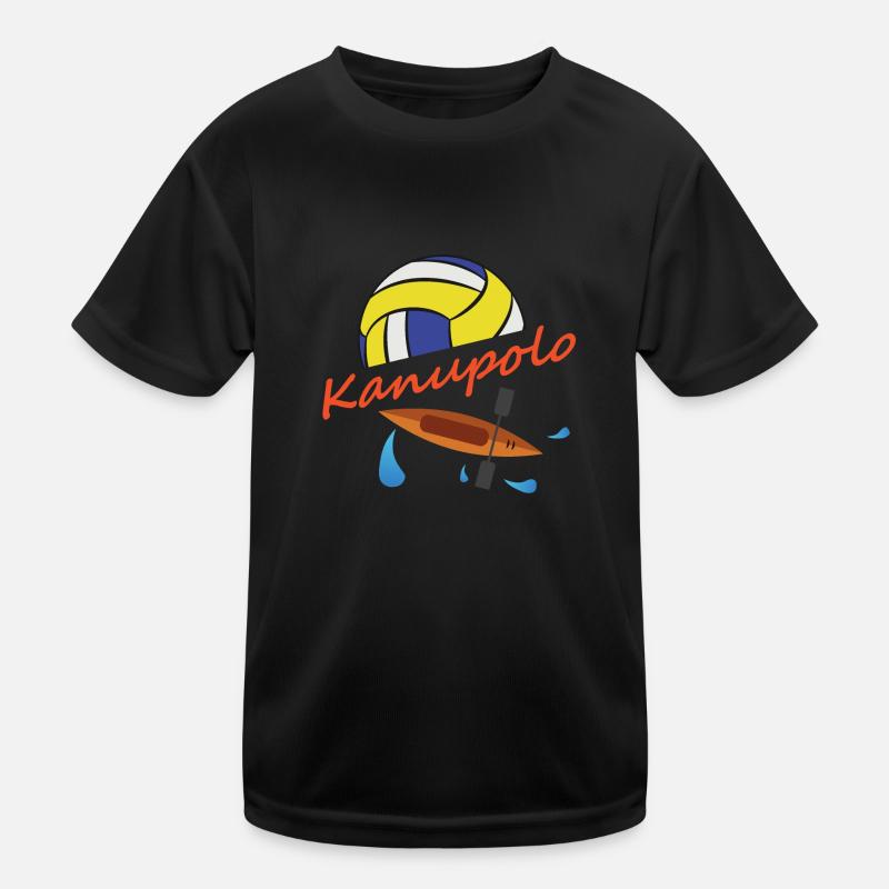 Canot, balle et eau - Kanupolo T-shirt sport Enfant
