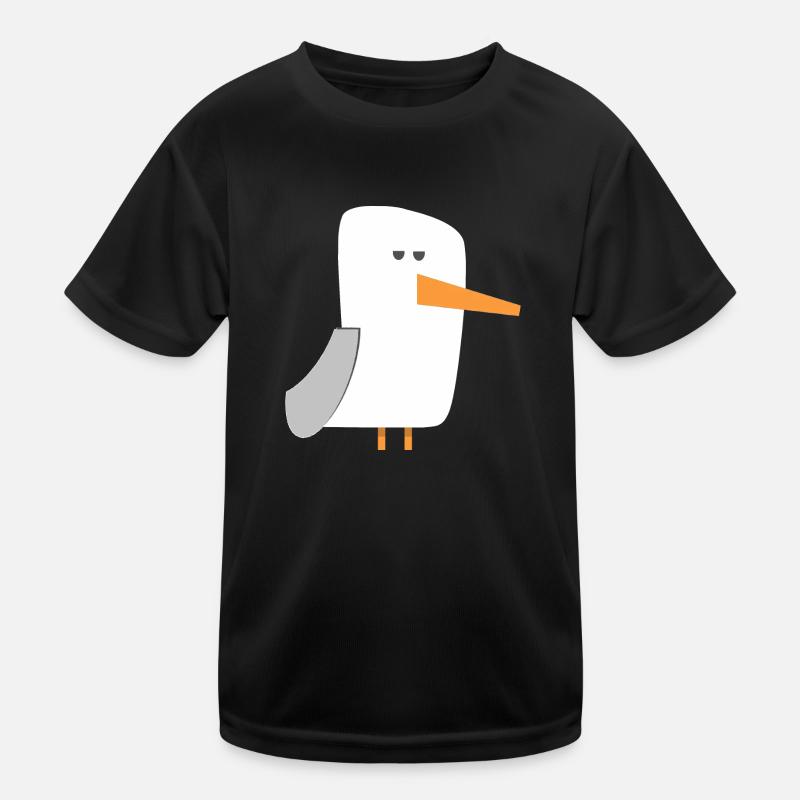 Möwe Kinder Funktions-T-Shirt