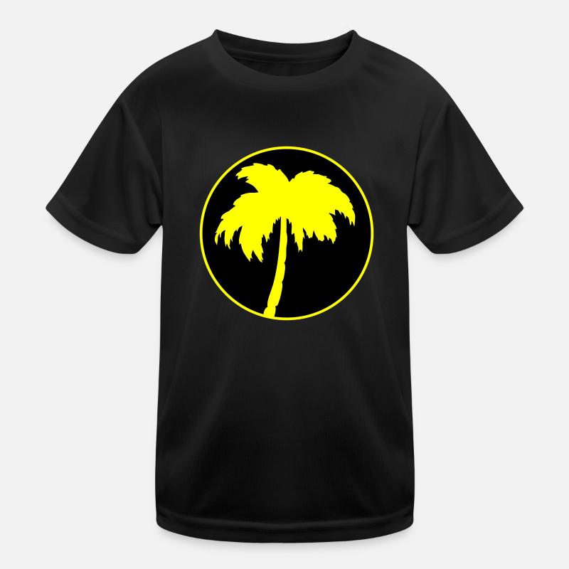 Palm tree Kids Functional T-Shirt