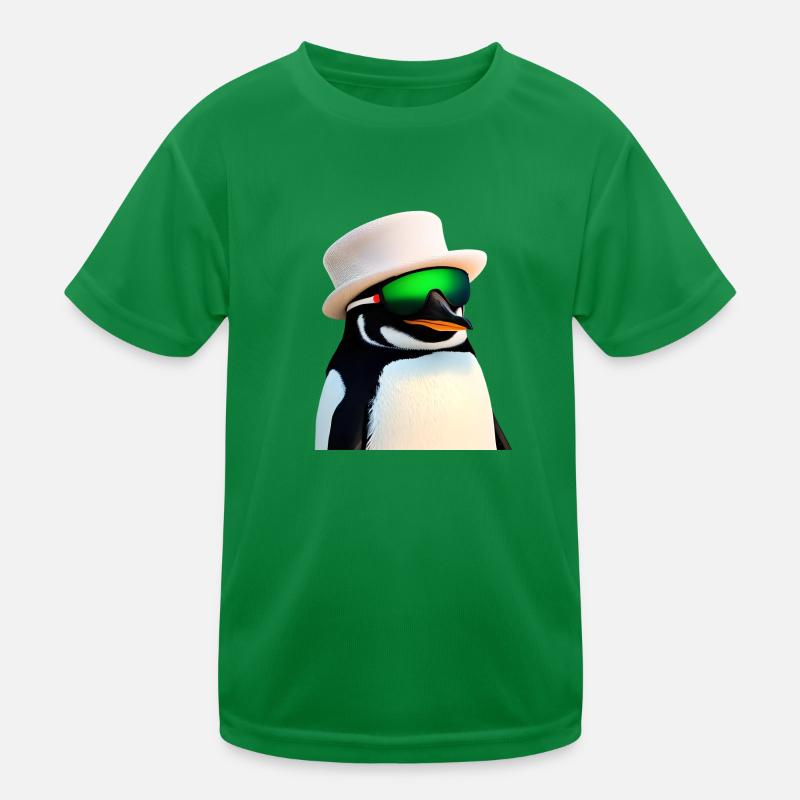 pinguin cool Kinder Funktions-T-Shirt