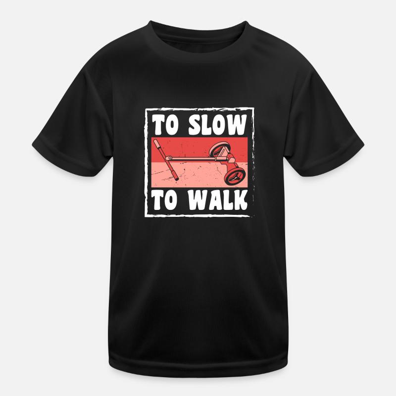 Roller Balance Touren Kinder Funktions-T-Shirt