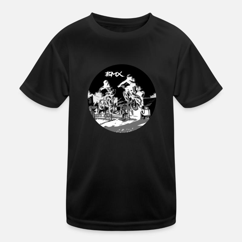 BMX Kinder Funktions-T-Shirt