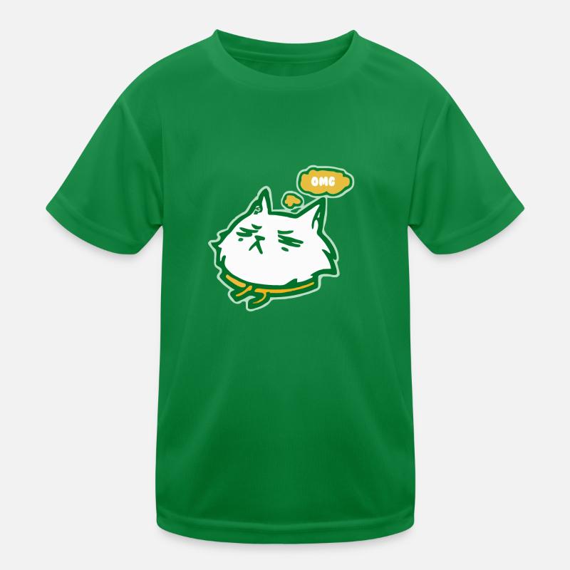Le chat OMG T-shirt sport Enfant