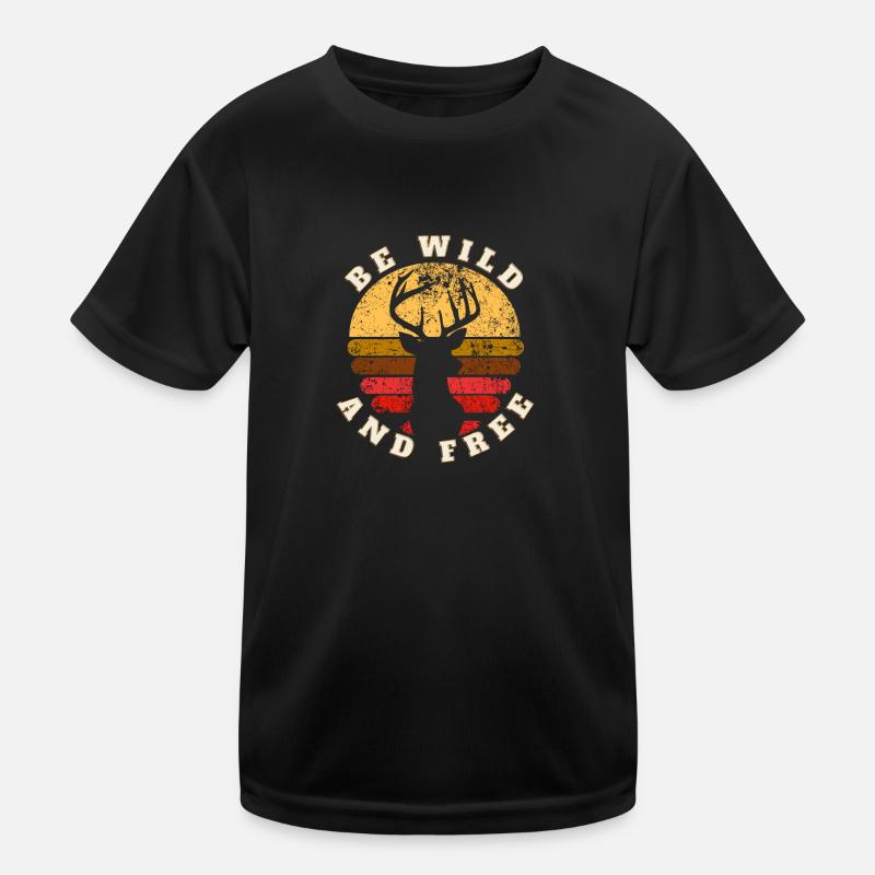 be Wild Kids Functional T-Shirt