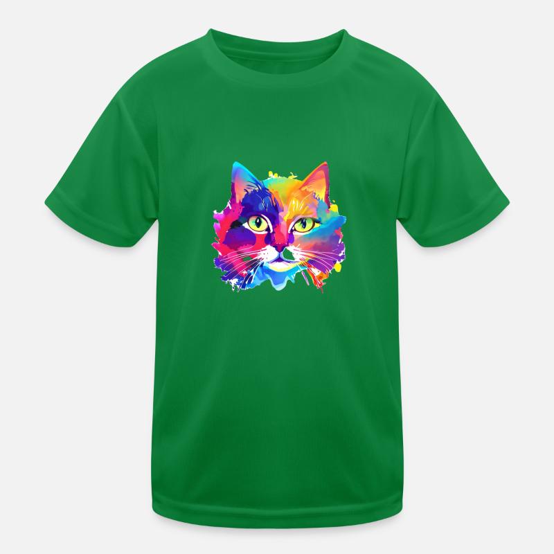 Chat Propriétaire Chaton Pet Cat Cat T-shirt sport Enfant