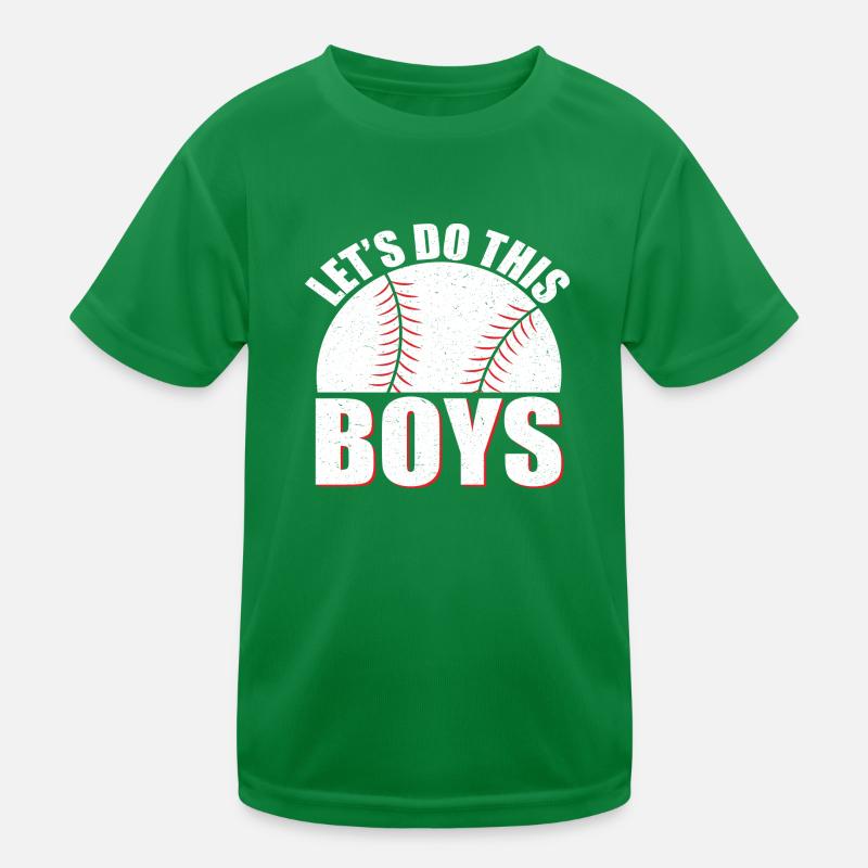 Faisons-le Garçons T-shirt sport Enfant