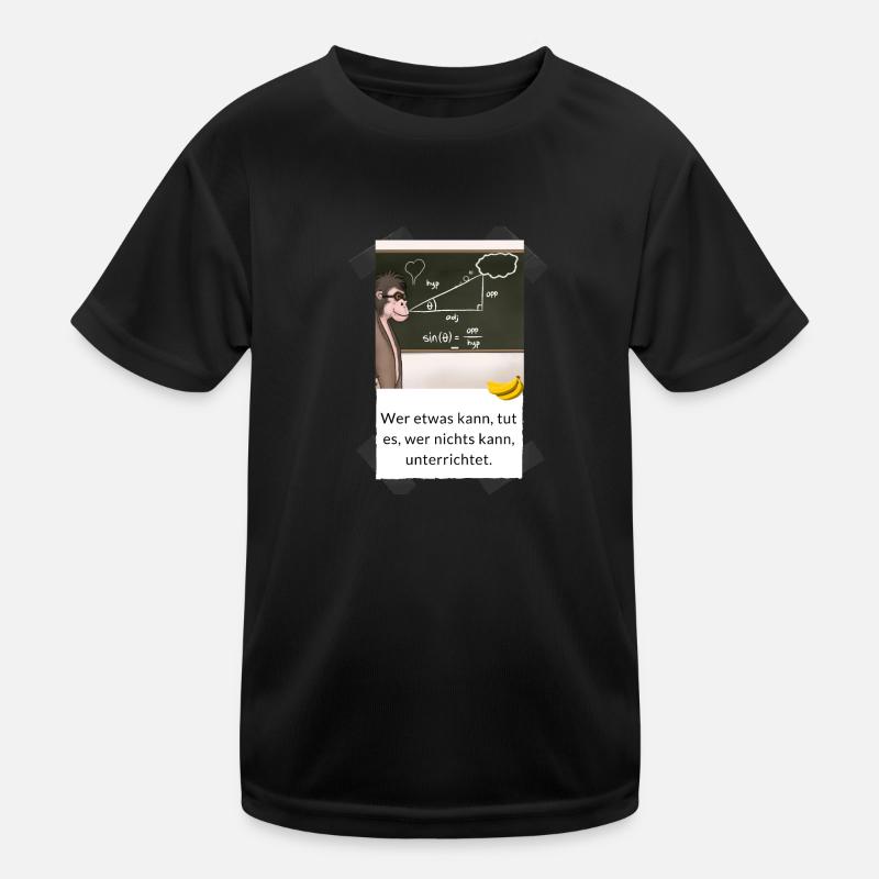 Leher witz schüler witz Kinder Funktions-T-Shirt