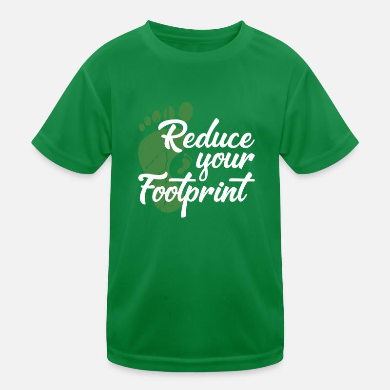 Réduisez votre empreinte T-shirt sport Enfant