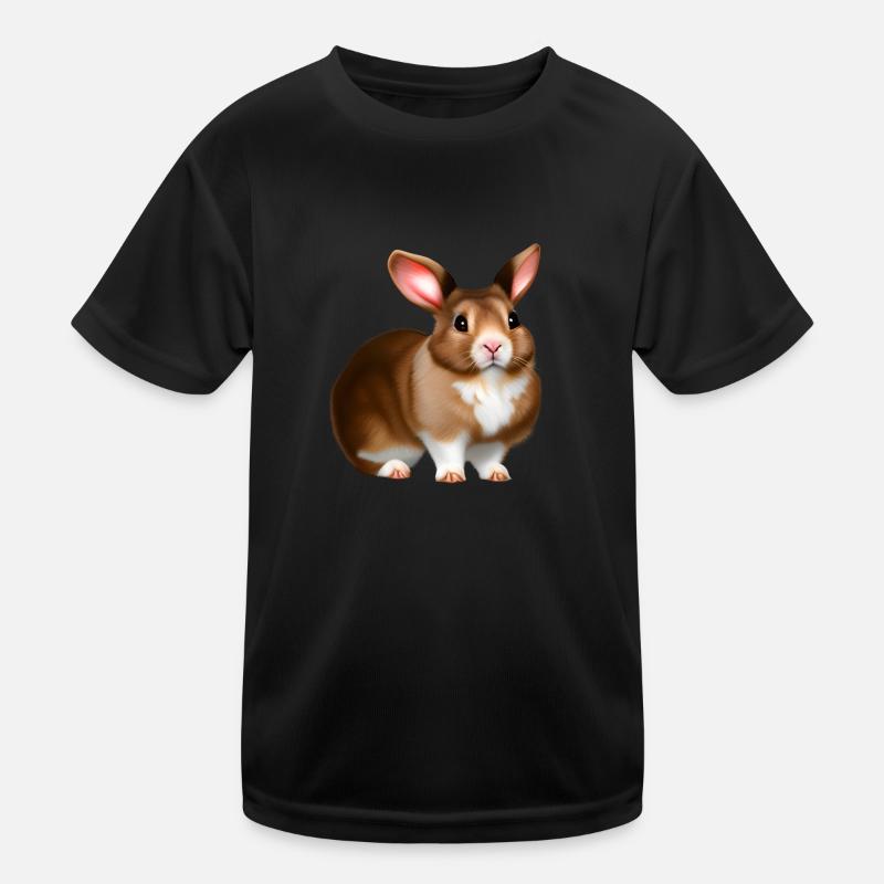 Für Ostern ein süßes Hasen Motiv Kinder Funktions-T-Shirt
