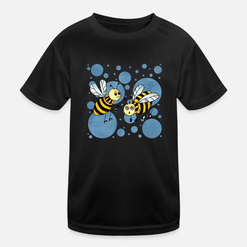 Bienen Kinder Funktions-T-Shirt