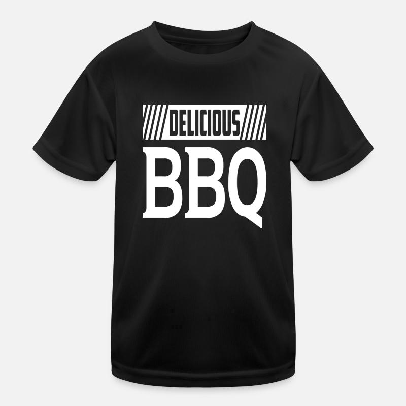 Delicious BBQ Kinder Funktions-T-Shirt