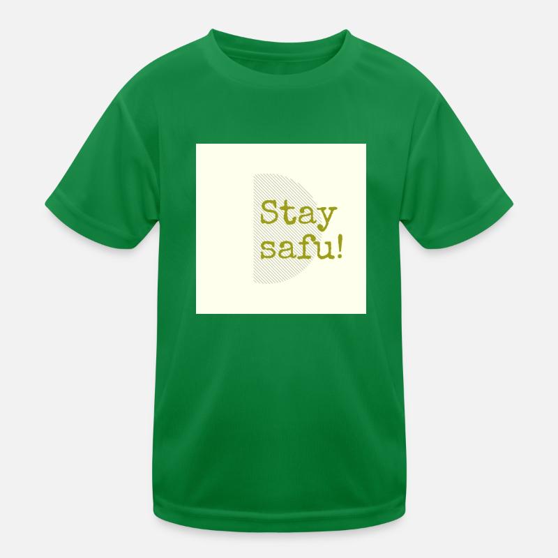 Restez en sécurité T-shirt sport Enfant