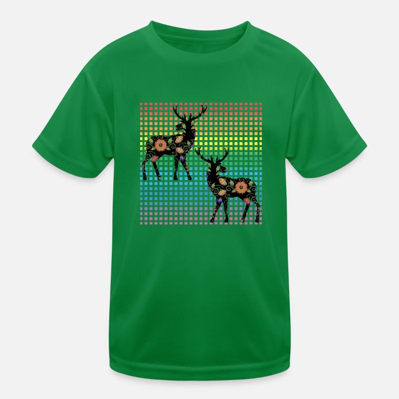 Deer Kids Functional T-Shirt