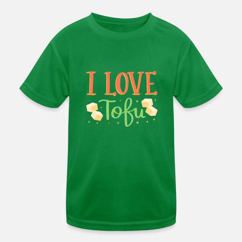 J'aime de tofu T-shirt sport Enfant