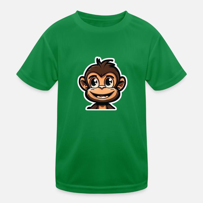 Baby Affe Kinder Funktions-T-Shirt