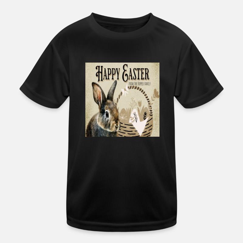 Happy Easter Kids Functional T-Shirt