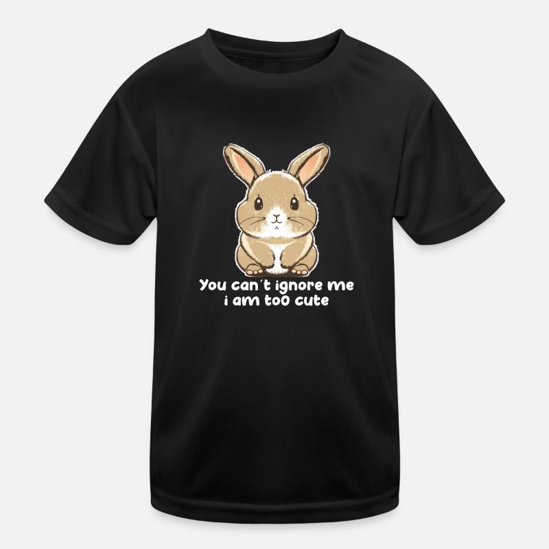 Süßer Hase Ignorieren Zwecklos Ostern Eier Kinder Funktions-T-Shirt