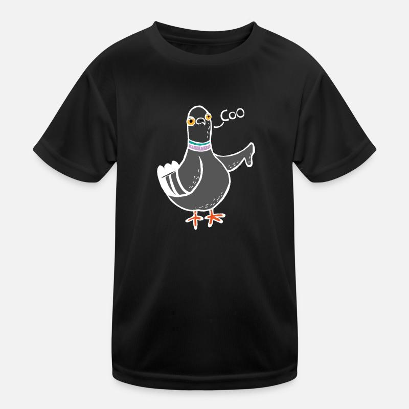Coo / Boo Pigeon (Blanc) T-shirt sport Enfant