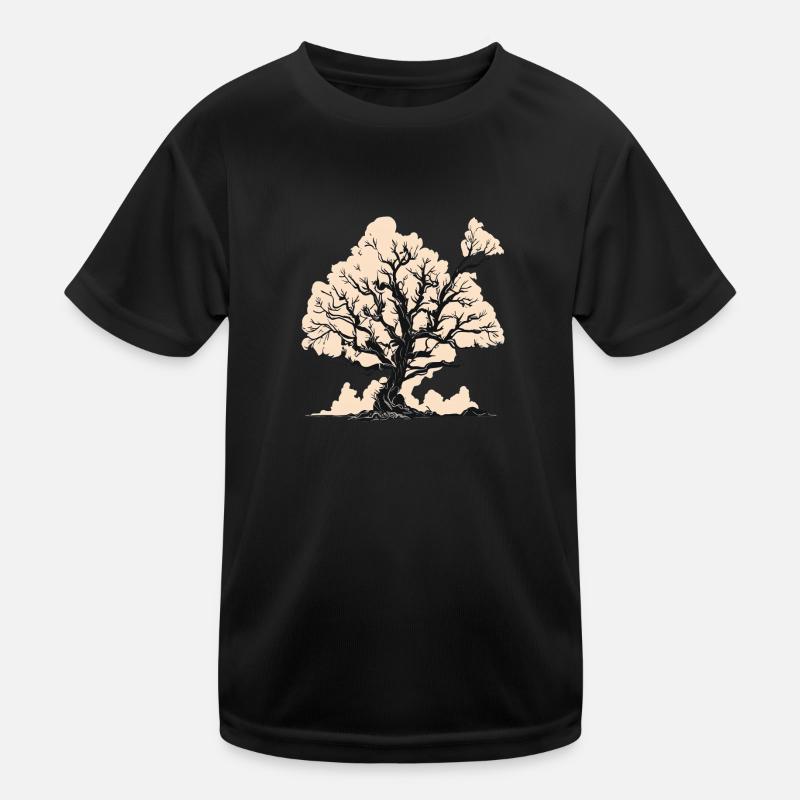Your tree - Kids Functional T-Shirt - black