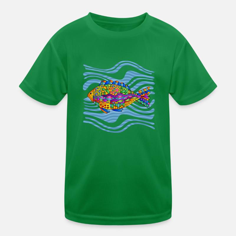 Poisson T-shirt sport Enfant