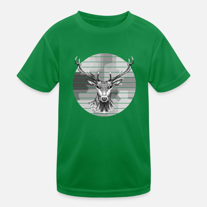 Deer Kids Functional T-Shirt