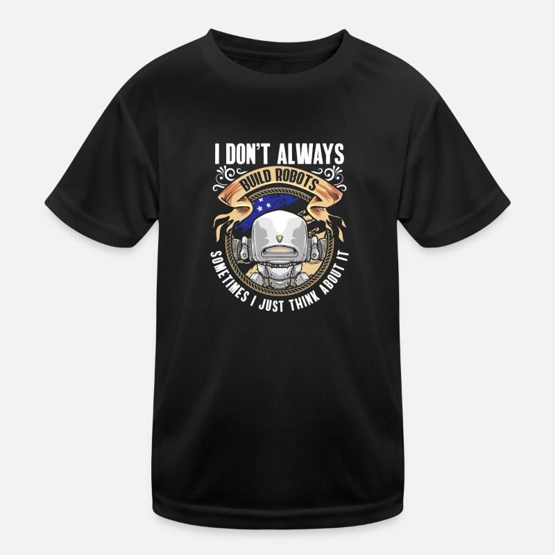 Maschine Hobby Techniker Kinder Funktions-T-Shirt