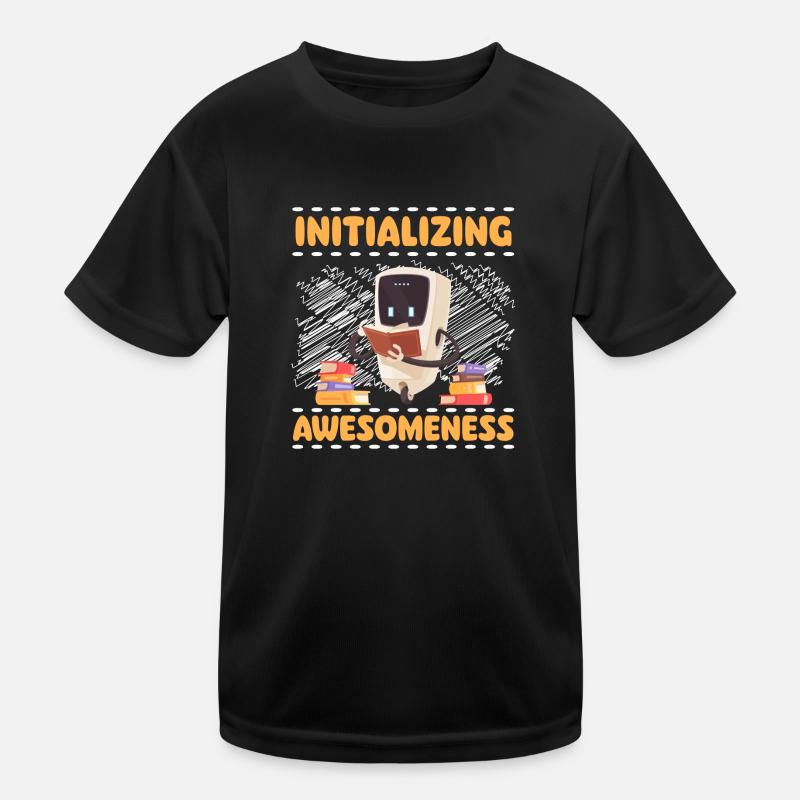 Maschine Mechanik Kampfroboter Kinder Funktions-T-Shirt