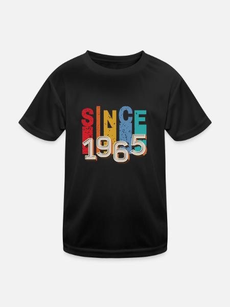 Since 1965 retro - T-shirt sport Enfant - noir - Devant