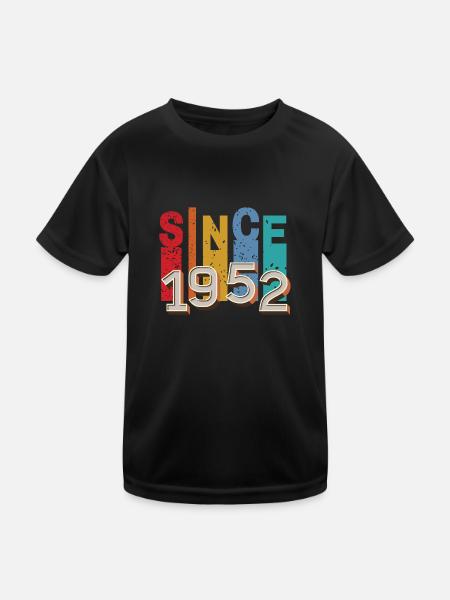 Since 1952 retro - T-shirt sport Enfant - noir - Devant