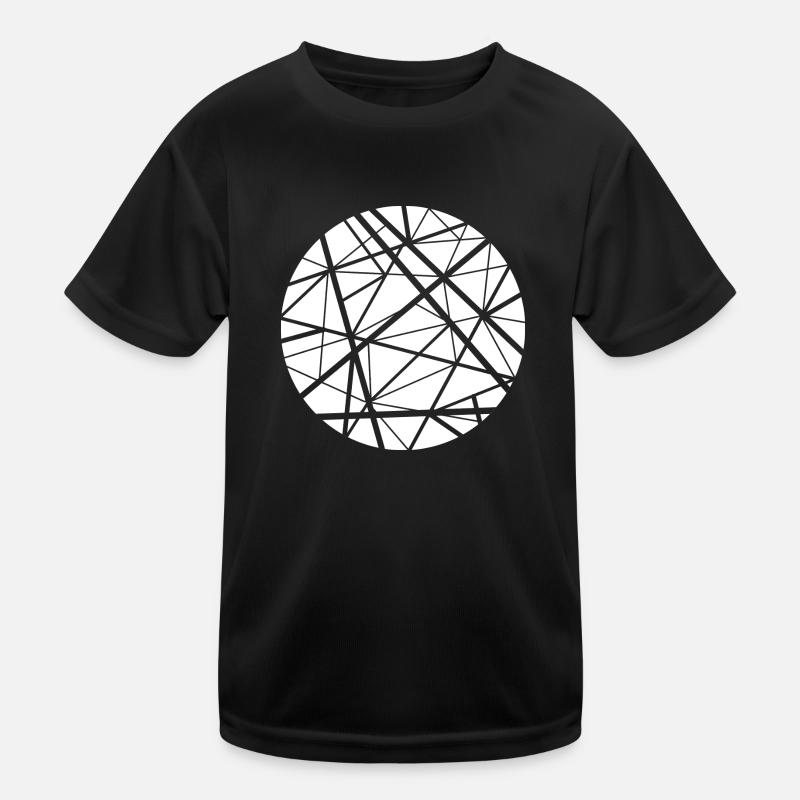 Geometric Hipster One Kids Functional T-Shirt