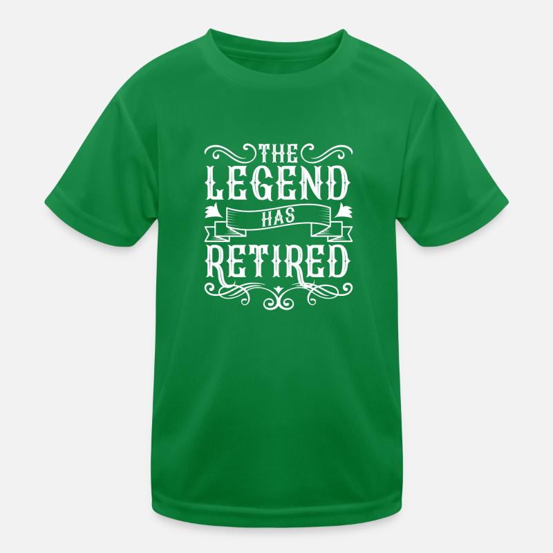 Pension, rest, work Kids Functional T-Shirt