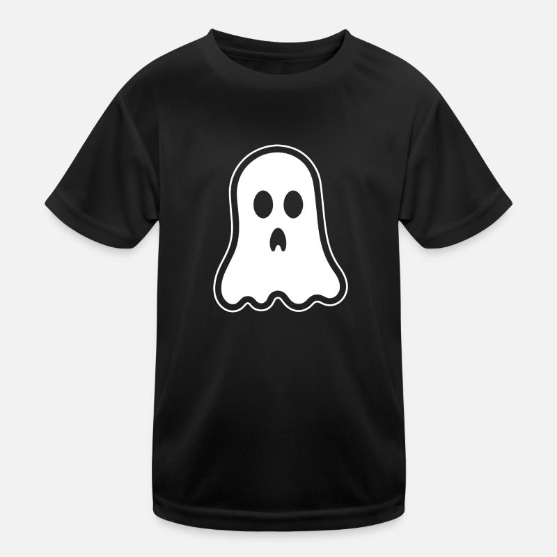 Ghost Ghosts Witching Hour Halloween Kids Functional T-Shirt