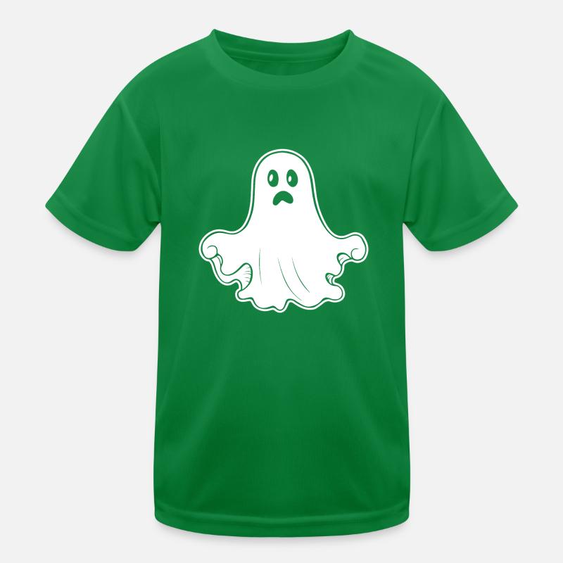 Ghost Ghosts Witching Hour Halloween Kids Functional T-Shirt